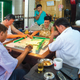 A round of Mahjong in full swing in the two-roomed Gee Hing Church at Tiretta Bazar in central Kolkata, the city’s older Chinatown.